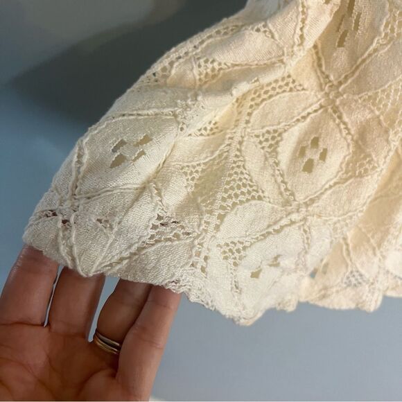 Summer Dress EMPYRE SHARA CROCHET Back DETAIL CREAM — NWT 🏷️ Sz Medium - Picture 12 of 13